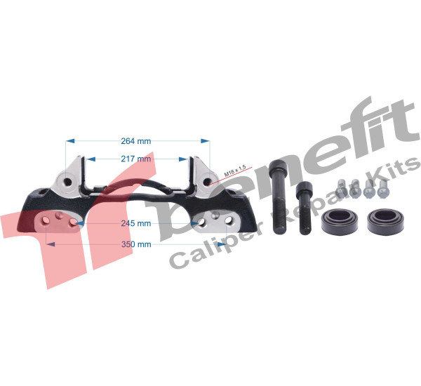 Meritor 30518 Утримувач супорта ELSA195 - 225,  Ror Axle