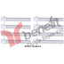 Knorr 1675 Комплект болтів супорту SB5. SB6. SB7  M12x1,75x80  8шт.  Benefit