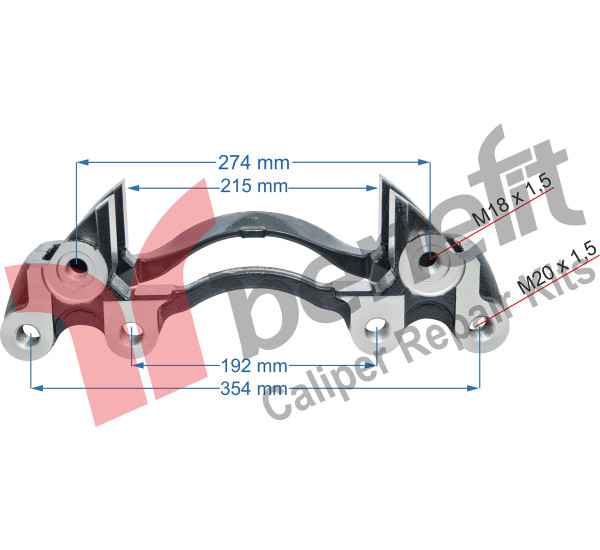 Meritor 30525 Утримувач супорта  C Lisa , 68321433 