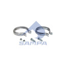 Ремонтный комплект гофры глушителя MB Sampa..